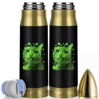 Funny Alien Cat Meme Retro Y2K Vintage Space Kitty Bullet Tumbler