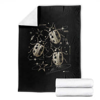 Cute Ladybug Y2k Grunge 2000s Alt 90s Vintage Star Dots Teen Throw Blanket
