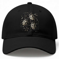 Cute Ladybug Y2k Grunge 2000s Alt 90s Vintage Star Dots Teen Baseball Cap