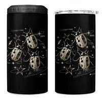 Cute Ladybug Y2k Grunge 2000s Alt 90s Vintage Star Dots Teen 4 in 1 Can Cooler Tumbler