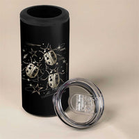 Cute Ladybug Y2k Grunge 2000s Alt 90s Vintage Star Dots Teen 4 in 1 Can Cooler Tumbler