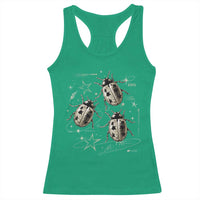 Cute Ladybug y2k Grunge 2000s Alt 90s Vintage Star Dots Teen Racerback Tank Top