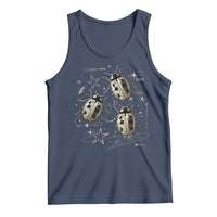 Cute Ladybug Y2k Grunge 2000s Alt 90s Vintage Star Dots Teen Tank Top