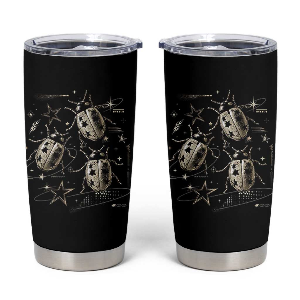 Cute Ladybug Y2k Grunge 2000s Alt 90s Vintage Star Dots Teen Tumbler Cup