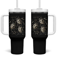 Cute Ladybug Y2k Grunge 2000s Alt 90s Vintage Star Dots Teen Tumbler With Handle