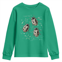 Cute Ladybug y2k Grunge 2000s Alt 90s Vintage Star Dots Teen Youth Sweatshirt
