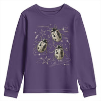 Cute Ladybug y2k Grunge 2000s Alt 90s Vintage Star Dots Teen Youth Sweatshirt