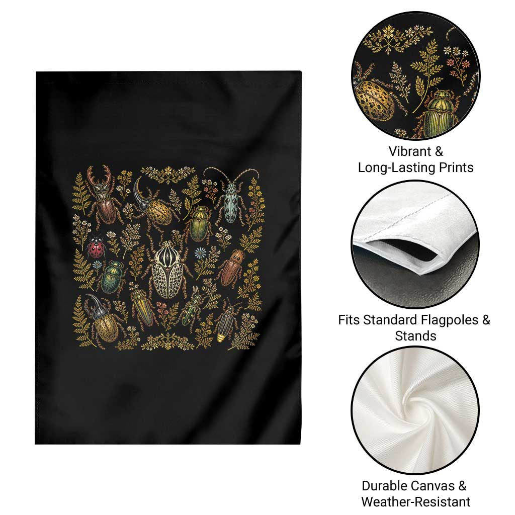 Insect Bug Collection Collector Entomologist Entomology Garden Flag