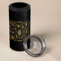 Insect Bug Collection Collector Entomologist Entomology 4 in 1 Can Cooler Tumbler
