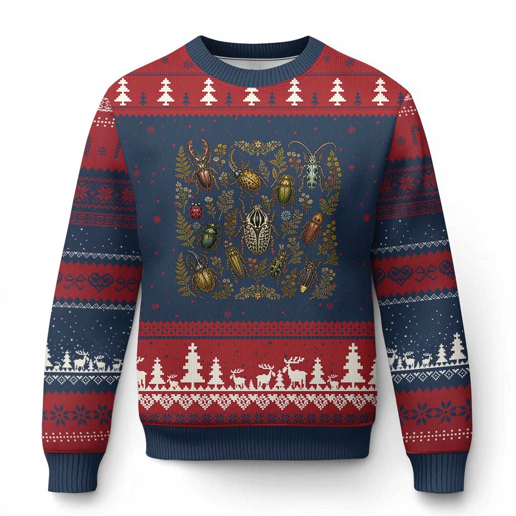 Insect Bug Collection Collector Entomologist Entomology Ugly Christmas Sweater