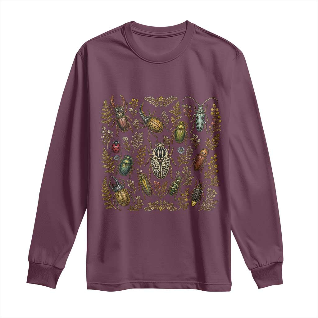 Insect Bug Collection Collector Entomologist Entomology Long Sleeve Shirt