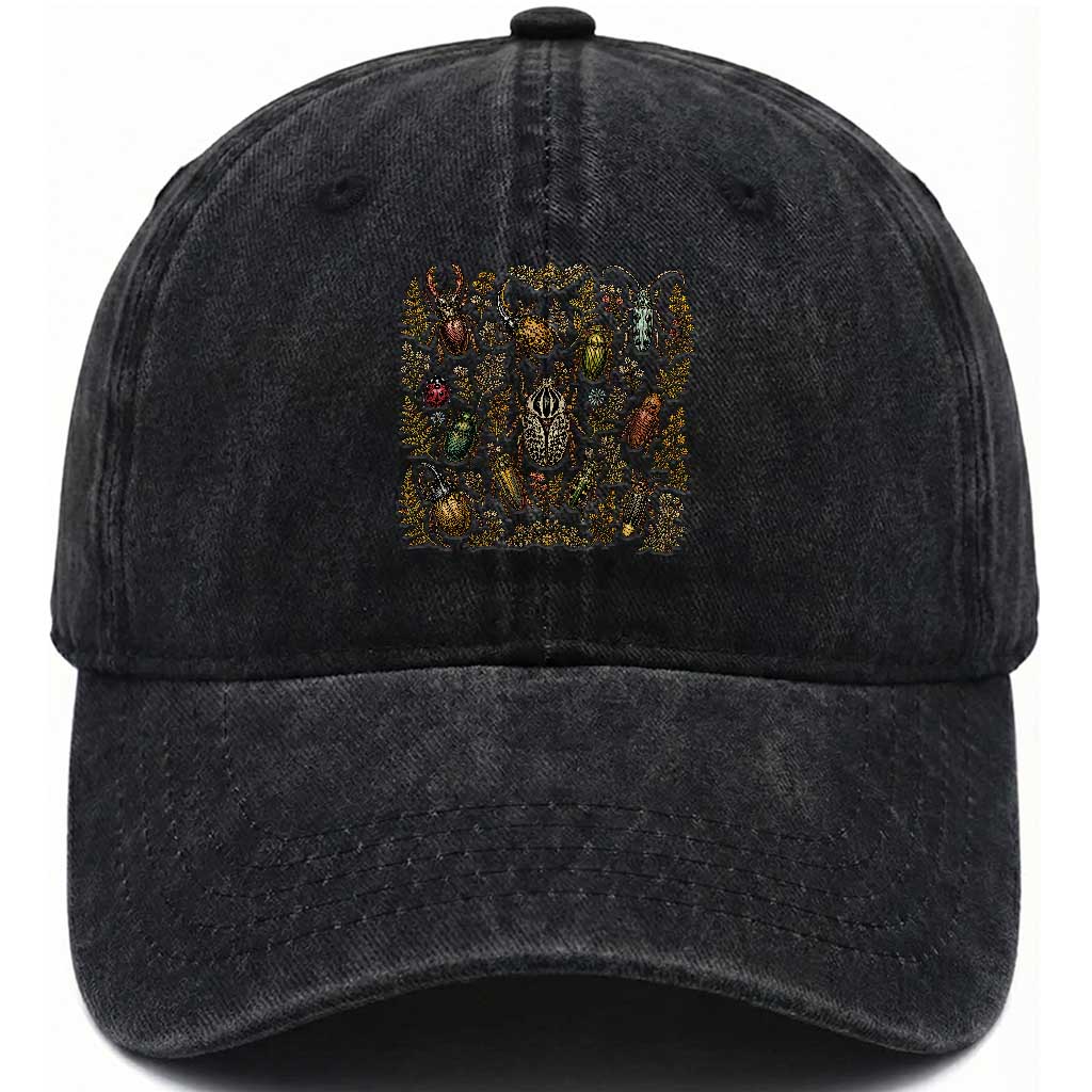 Insect Bug Collection Collector Entomologist Entomology Washed Cotton Baseball Cap