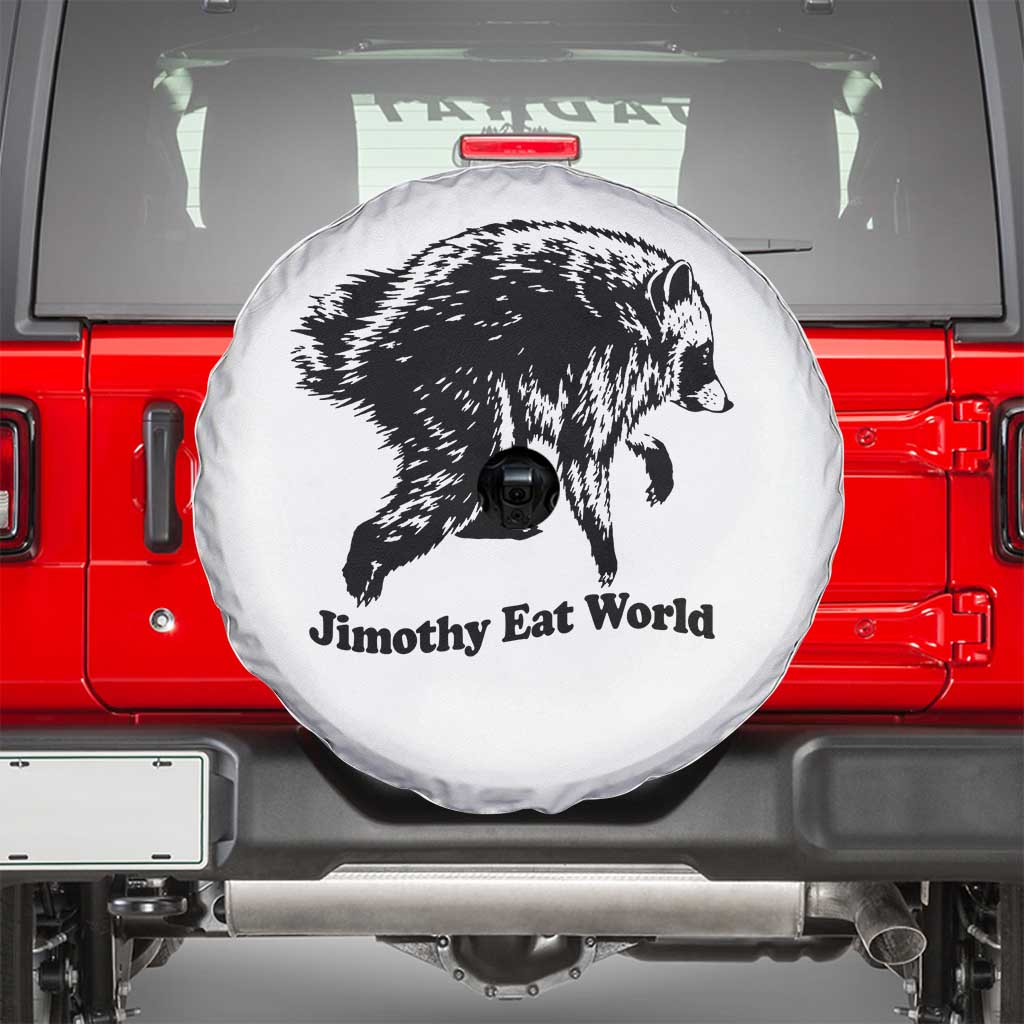 Jimothy Eat World Funny Viral Raccoon Seattle Trash Panda Spare Tire Cover
