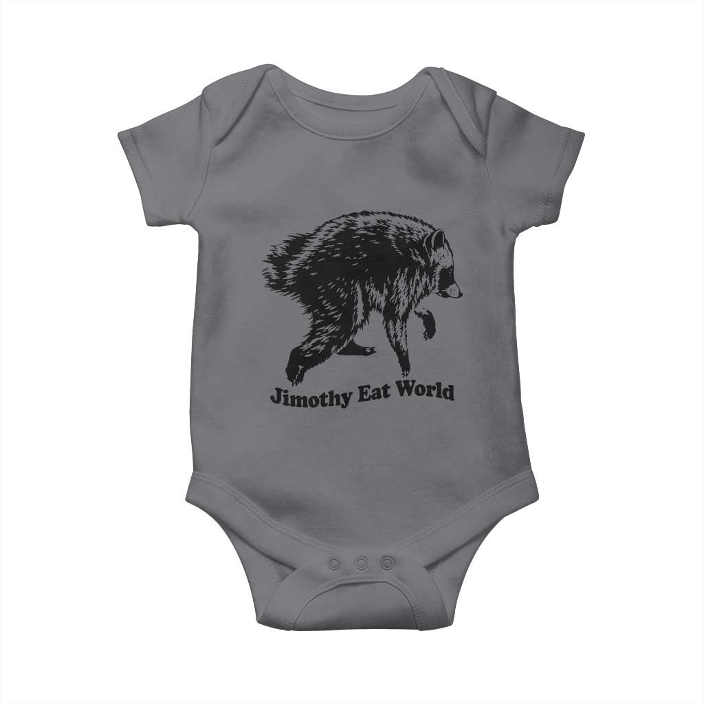 Jimothy Eat World Funny Viral Raccoon Seattle Trash Panda Baby Onesie