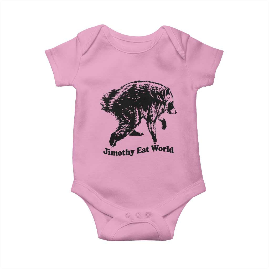 Jimothy Eat World Funny Viral Raccoon Seattle Trash Panda Baby Onesie