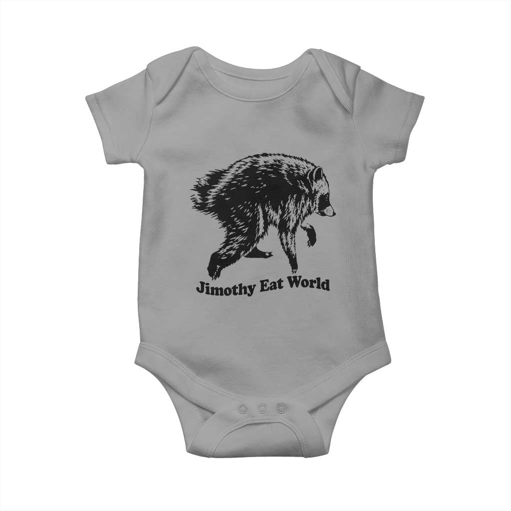 Jimothy Eat World Funny Viral Raccoon Seattle Trash Panda Baby Onesie