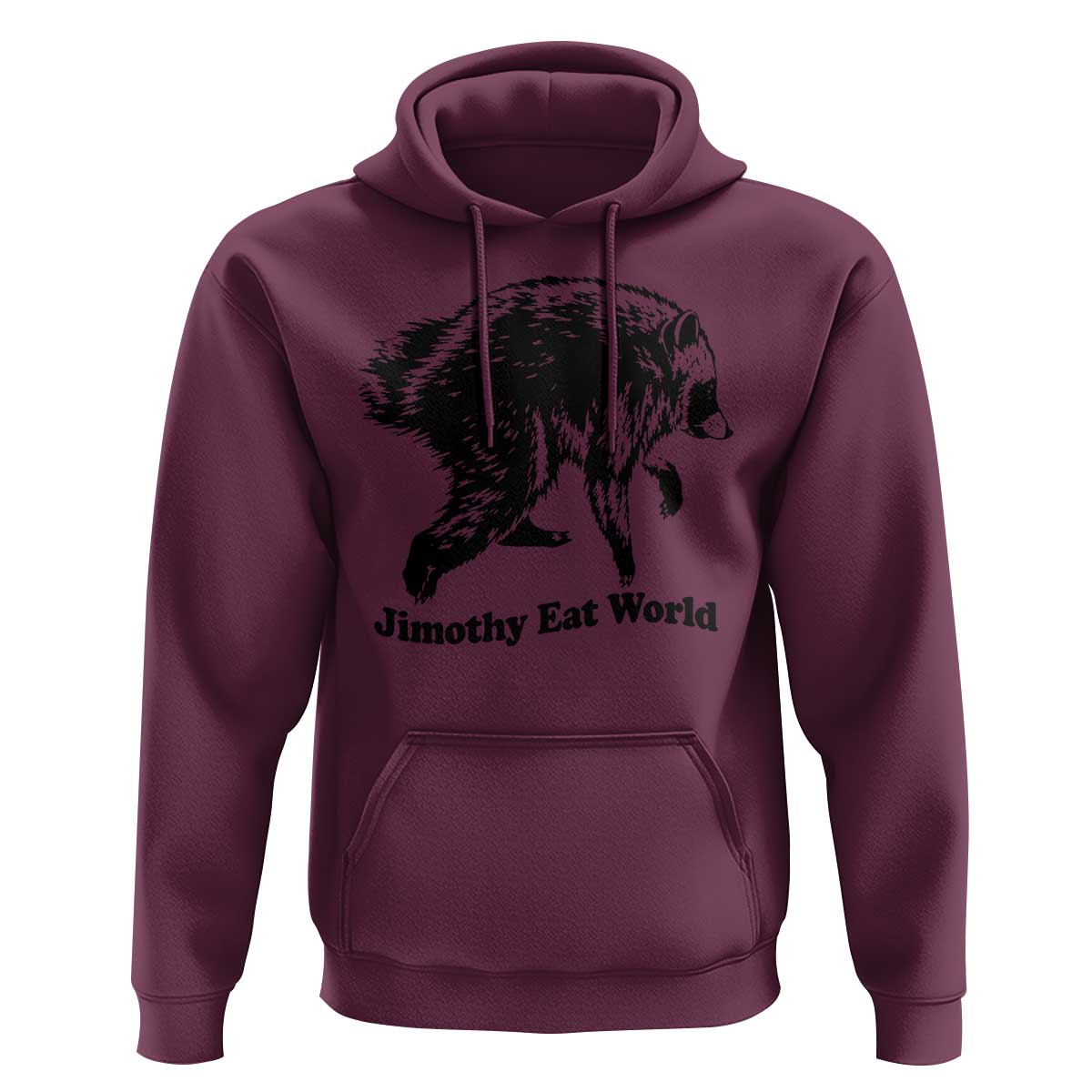 Jimothy Eat World Funny Viral Raccoon Seattle Trash Panda Hoodie