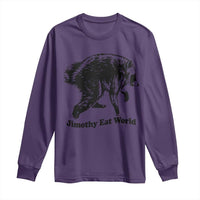 Jimothy Eat World Funny Viral Raccoon Seattle Trash Panda Long Sleeve Shirt