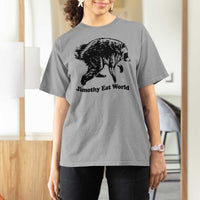 Jimothy Eat World Funny Viral Raccoon Seattle Trash Panda T Shirt For Women