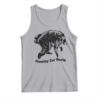 Jimothy Eat World Funny Viral Raccoon Seattle Trash Panda Tank Top