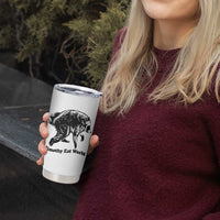 Jimothy Eat World Funny Viral Raccoon Seattle Trash Panda Tumbler Cup