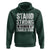 Stand Strong in Honor of Charlie Kirk Hoodie - Wonder Print Shop