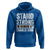 Stand Strong in Honor of Charlie Kirk Hoodie - Wonder Print Shop