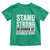 Stand Strong in Honor of Charlie Kirk Toddler T Shirt - Wonder Print Shop