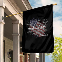 Charlie Kirk Memorial Garden Flag Erika Kirk Quote Patriotism Faith Gods Merciful Love - Wonder Print Shop