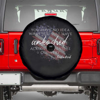 Charlie Kirk Memorial Spare Tire Cover Erika Kirk Quote Patriotism Faith Gods Merciful Love - Wonder Print Shop