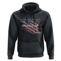 Charlie Kirk Memorial Hoodie Erika Kirk Quote Patriotism Faith Gods Merciful Love - Wonder Print Shop
