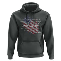 Charlie Kirk Memorial Hoodie Erika Kirk Quote Patriotism Faith Gods Merciful Love - Wonder Print Shop