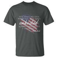 Charlie Kirk Memorial T Shirt Erika Kirk Quote Patriotism Faith Gods Merciful Love - Wonder Print Shop