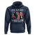 Rest in Peace Charlie Kirk Hoodie Memorial Tribute Charlie A True Patriot USA Flag - Wonder Print Shop