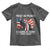 Rest in Peace Charlie Kirk Toddler T Shirt Memorial Tribute Charlie A True Patriot USA Flag - Wonder Print Shop