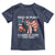 Rest in Peace Charlie Kirk Toddler T Shirt Memorial Tribute Charlie A True Patriot USA Flag - Wonder Print Shop