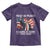 Rest in Peace Charlie Kirk Toddler T Shirt Memorial Tribute Charlie A True Patriot USA Flag - Wonder Print Shop