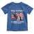 Rest in Peace Charlie Kirk Toddler T Shirt Memorial Tribute Charlie A True Patriot USA Flag - Wonder Print Shop