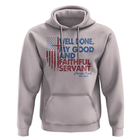 Charlie Kirk Hoodie Fear Not Mens Christian Memorial Tribute Charlie Cross US Flag - Wonder Print Shop