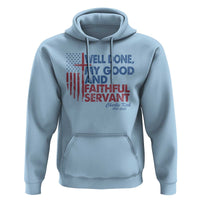 Charlie Kirk Hoodie Fear Not Mens Christian Memorial Tribute Charlie Cross US Flag - Wonder Print Shop