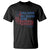 Charlie Kirk T Shirt Fear Not Mens Christian Memorial Tribute Charlie Cross US Flag - Wonder Print Shop