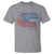 Charlie Kirk T Shirt Fear Not Mens Christian Memorial Tribute Charlie Cross US Flag - Wonder Print Shop