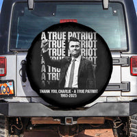 Charlie Kirk Freedom Spare Tire Cover Vintage A True Patriot Patriotic American - Wonder Print Shop