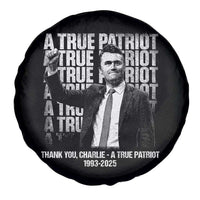 Charlie Kirk Freedom Spare Tire Cover Vintage A True Patriot Patriotic American - Wonder Print Shop