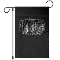 Charlie Kirk Freedom Garden Flag A True Patriot Patriotic American - Wonder Print Shop