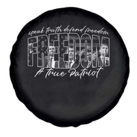 Charlie Kirk Freedom Spare Tire Cover A True Patriot Patriotic American - Wonder Print Shop