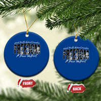 Charlie Kirk Freedom Ceramic Ornament A True Patriot Patriotic American - Wonder Print Shop