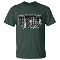 Charlie Kirk Freedom T Shirt A True Patriot Patriotic American - Wonder Print Shop