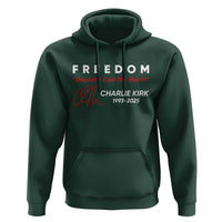Charlie Kirk Memorial Hoodie Freedom Shouldnt Cost This Much - Wonder Print Shop