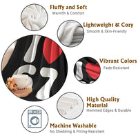 I Love 67 Throw Blanket 67th Birthday Six Seven Funny Gen Alpha Slang Saying - Wonder Print Shop